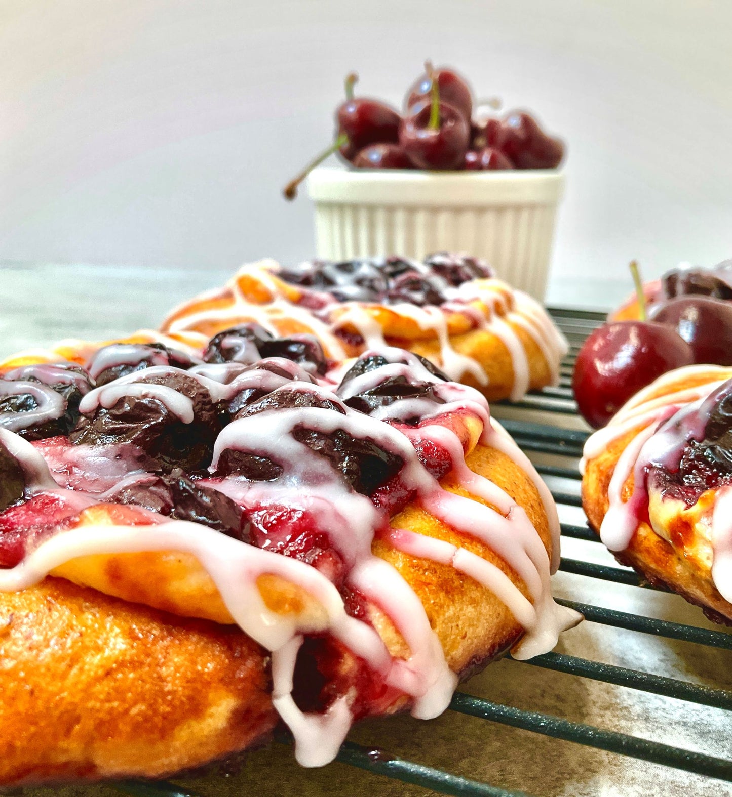 Cherry Cheese Danish