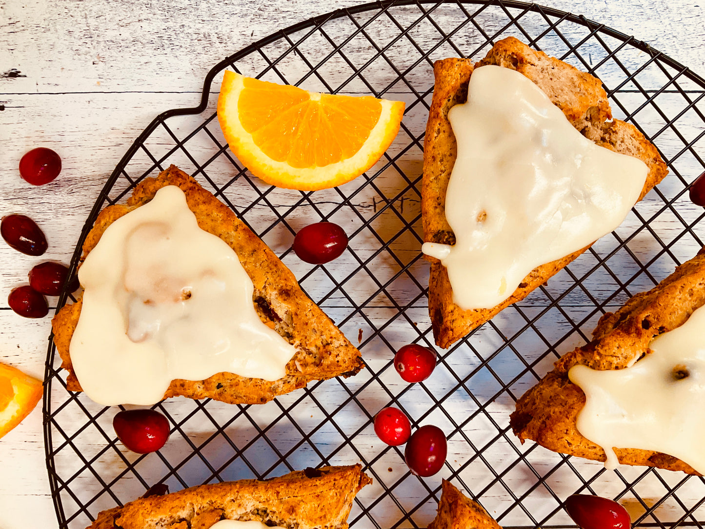 Cranberry Orange Almond Scone