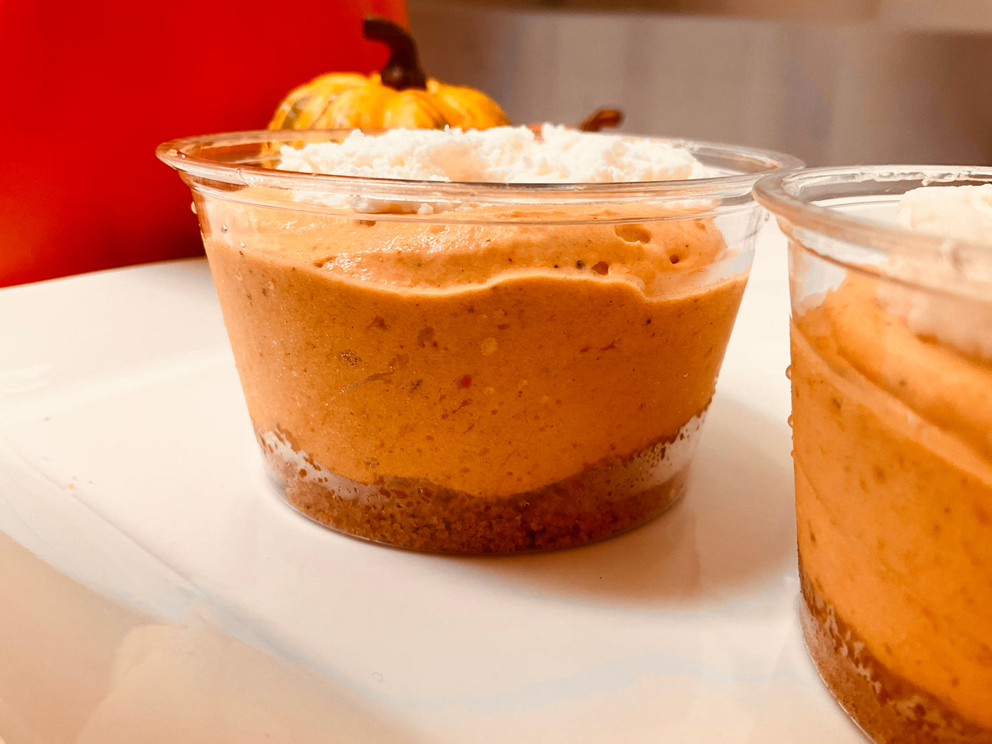 Pumpkin Cheesecake Cup