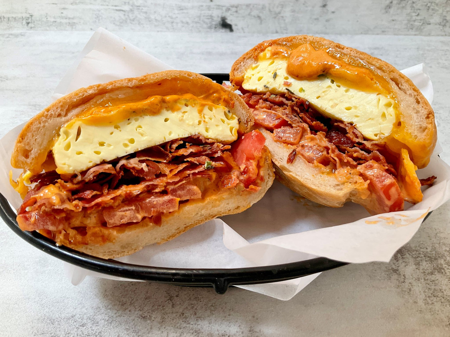 Bacon & Egg Breakfast Sandwich