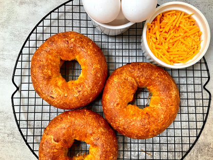 Stuffed Bagel - Bacon, Egg & Cheddar