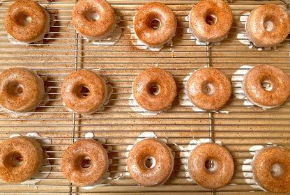 Glazed Cinnamon Sugar Donuts