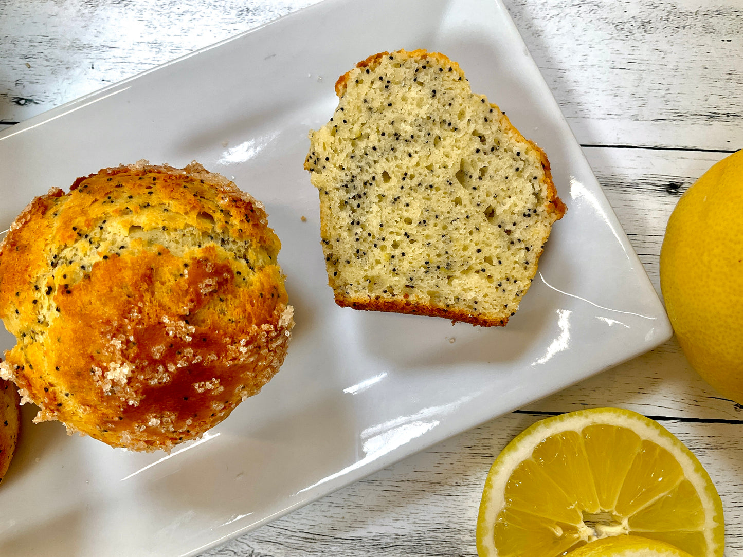 Lemon Poppyseed Muffin