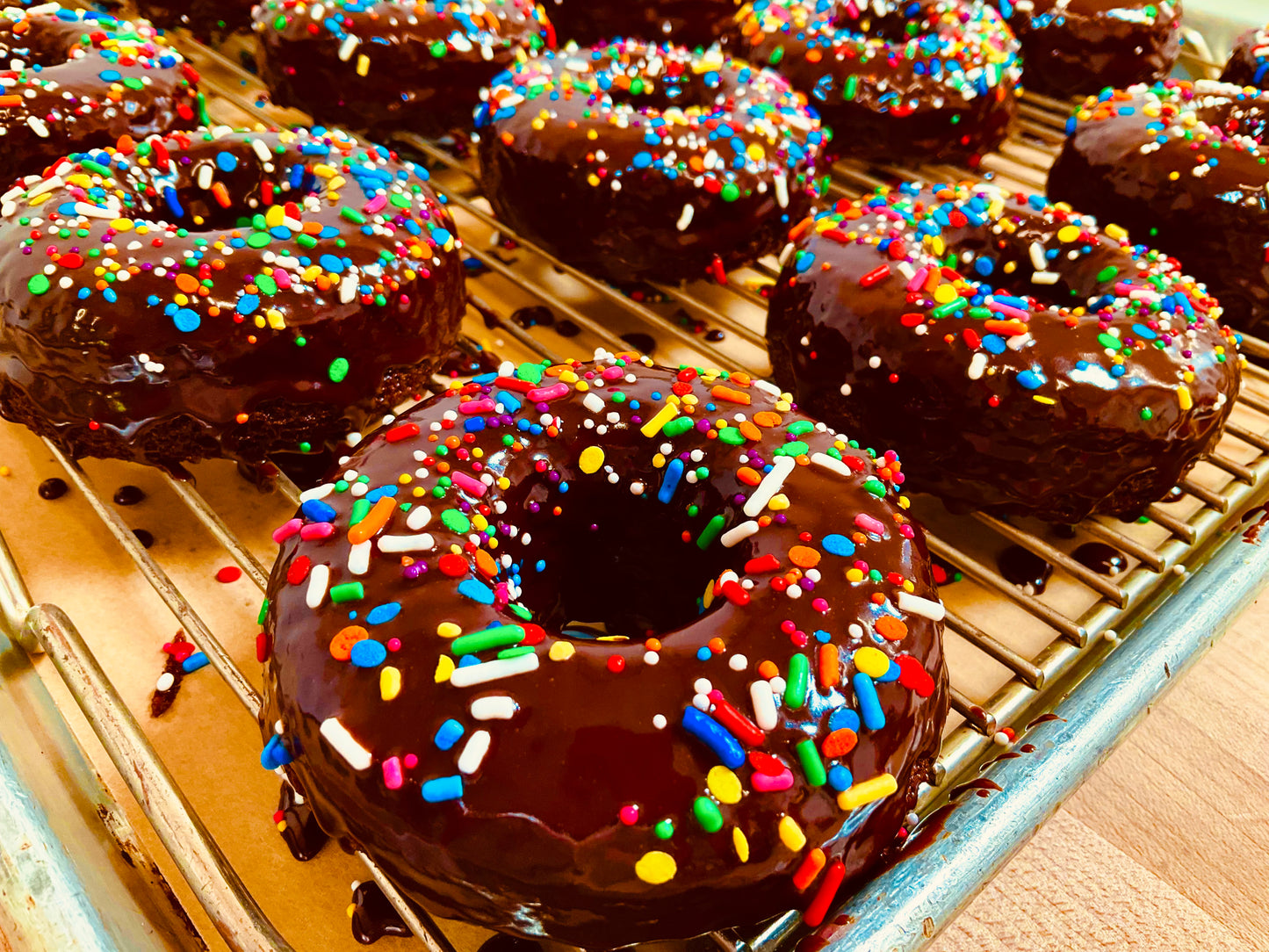 Chocolate Donuts - 4pk
