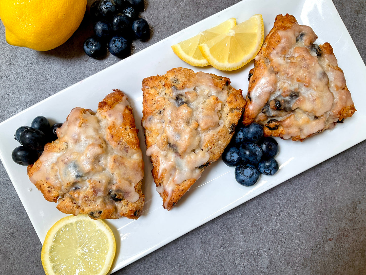 Blueberry Almond Scone