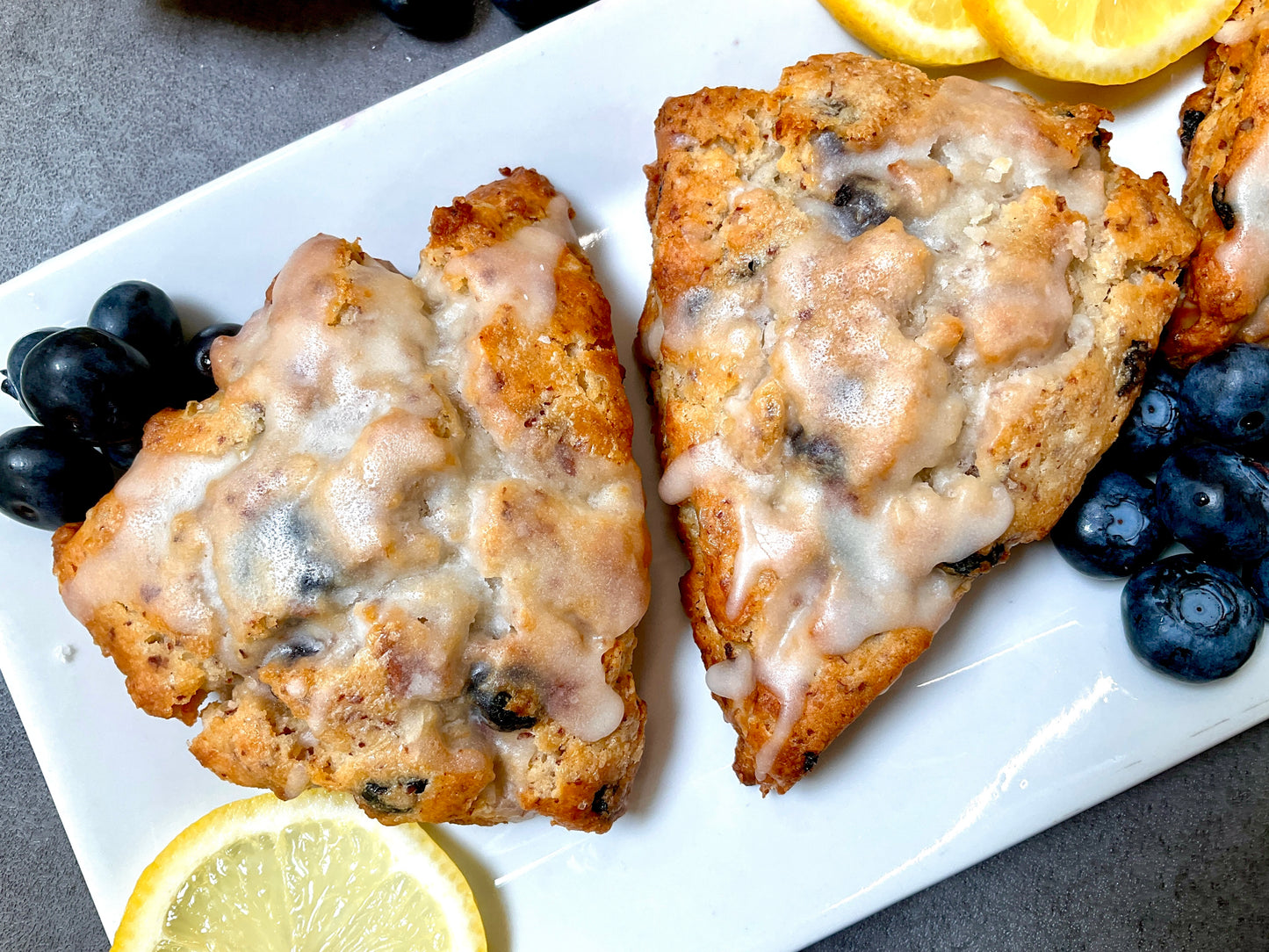 Blueberry Almond Scone