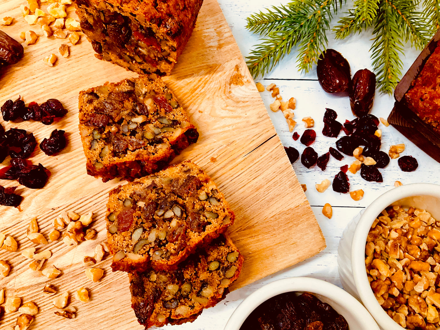 Grainless Mini Fruitcake