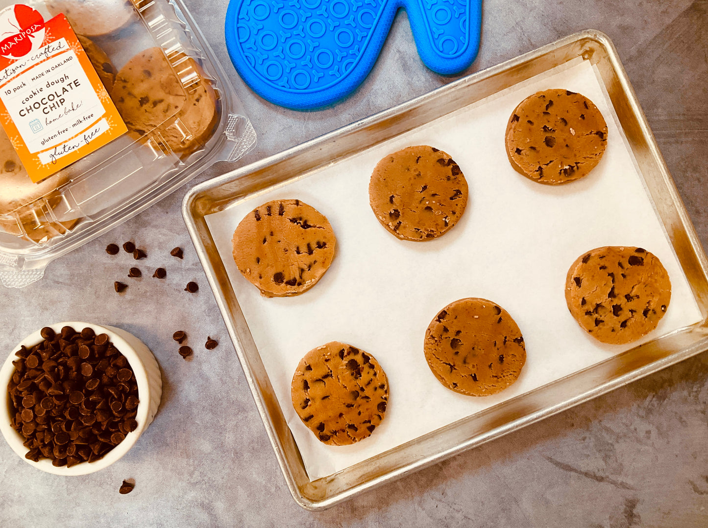 Bake-at-Home Chocolate Chip Cookies