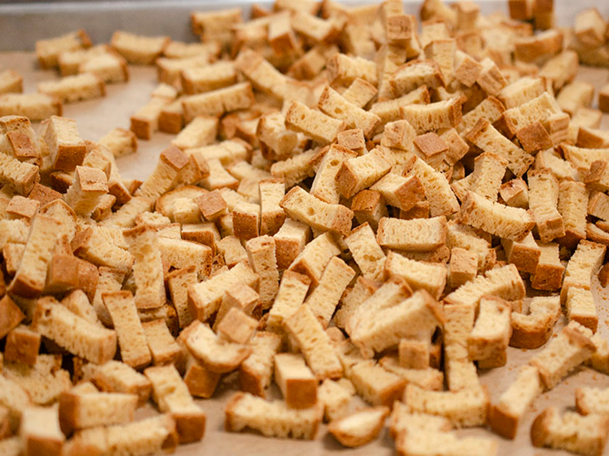 Bread Cubes for Stuffing