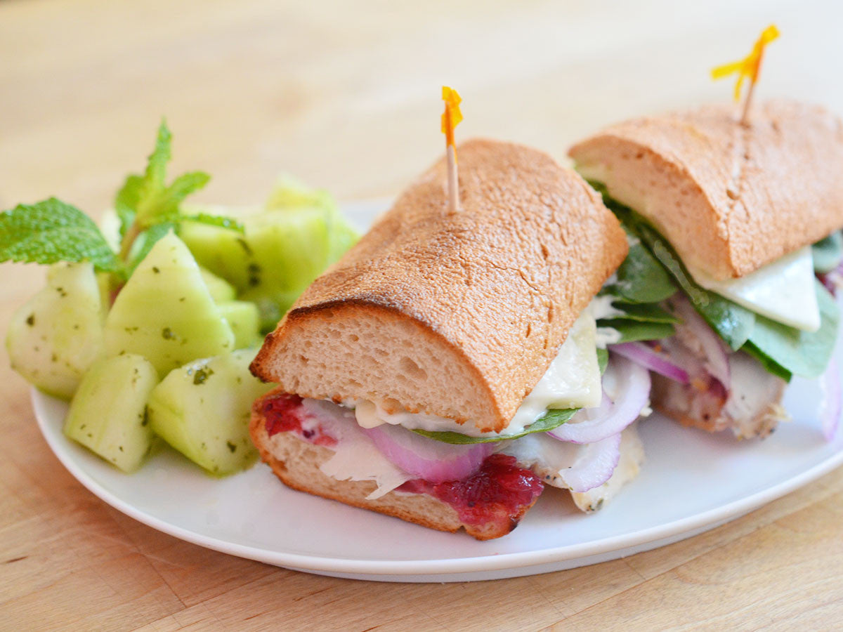 gluten-free gobbler sandwich