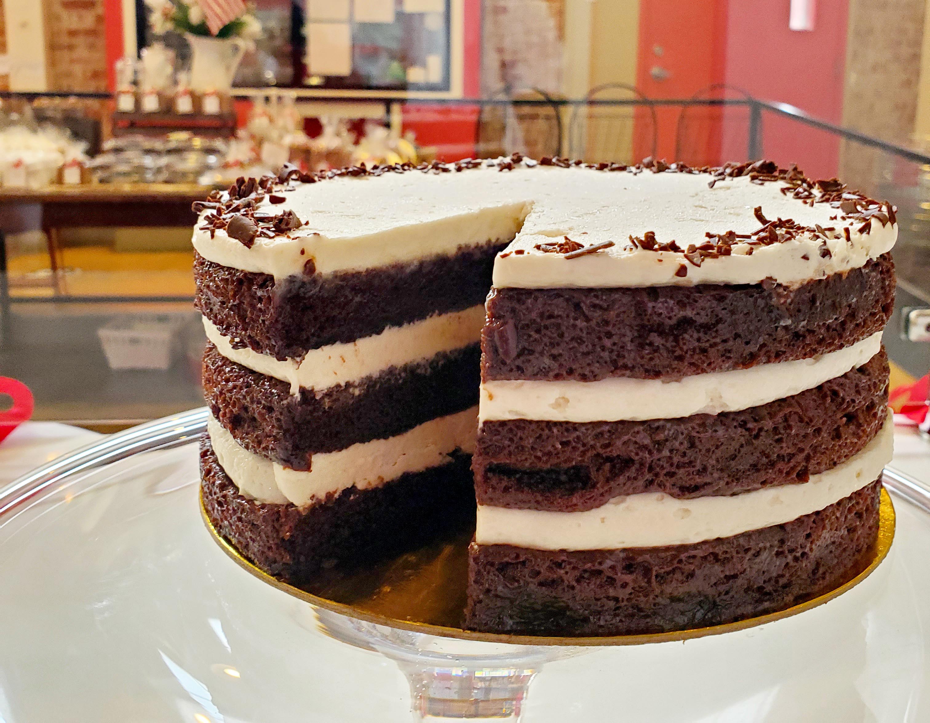 Dark Chocolate Malt Layer Cake — Love, Cake