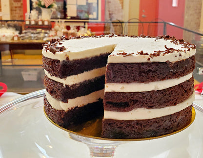Black & White 3-Layer Cake