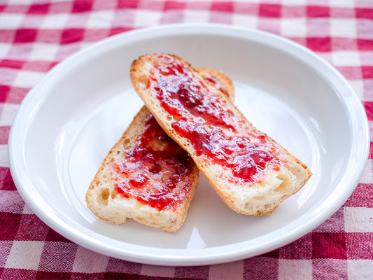 Strawberry Jam Toast
